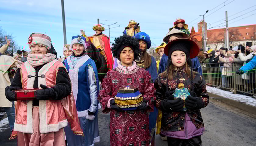 Powiększ obraz: Orszak Trzech Kr&oacute;li we Wrocławiu, 06.01.2026