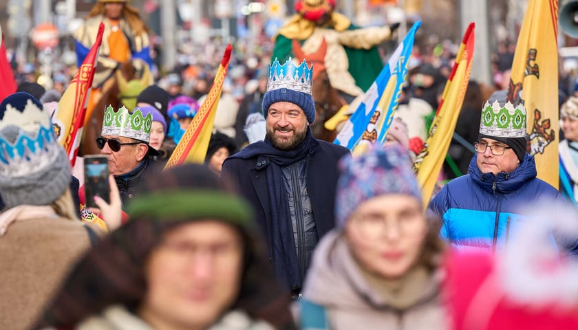Powiększ obraz: Orszak Trzech Kr&oacute;li we Wrocławiu, 06.01.2026
