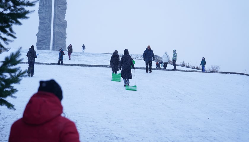 Zimowe aktywności na G&oacute;rce Oporowskiej