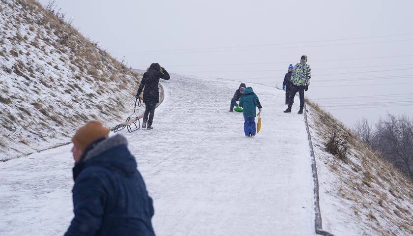 Zimowe aktywności na G&oacute;rce Oporowskiej