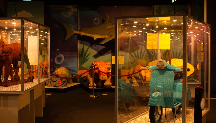 Powiększ obraz: Wystawa Budowli z Klocków Lego w Sky Tower