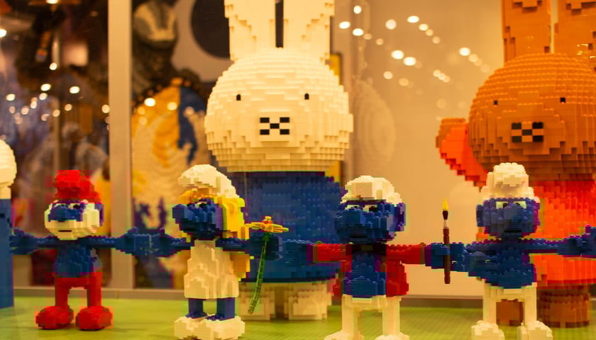 Powiększ obraz: Wystawa Budowli z Klocków Lego w Sky Tower