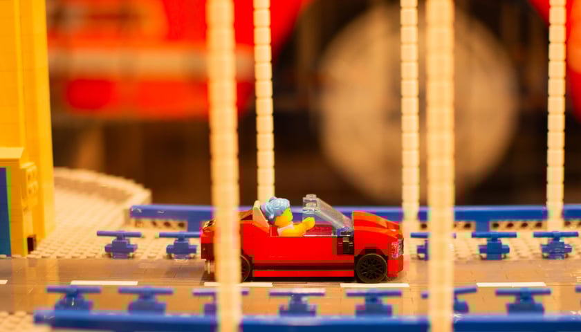 Powiększ obraz: Wystawa Budowli z Klocków Lego w Sky Tower