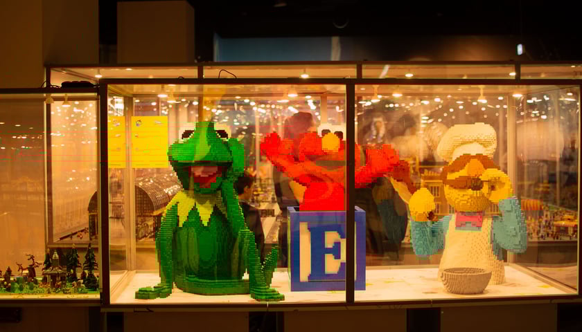 Powiększ obraz: Wystawa Budowli z Klocków Lego w Sky Tower