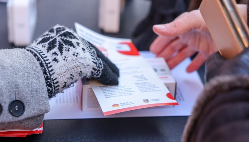 Akcja wydawania czujników tlenku węgla we Wrocławiu, 19 stycznia 2026