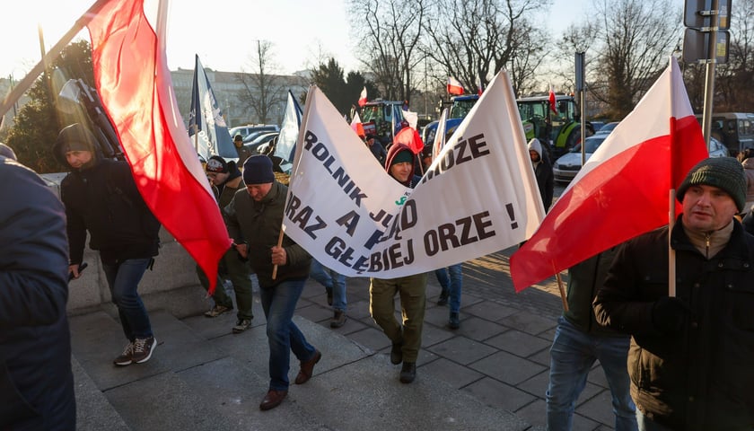 Zgromadzenie rolników pod Dolnośląskim Urzędem Wojewódzkim we Wrocławiu, 20 stycznia 2026