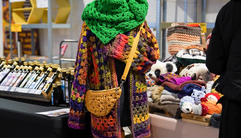 Powiększ obraz: Dolnośląski Targ Rolny przy ul. Zwycięskiej. Wrocław, 24.01.2026