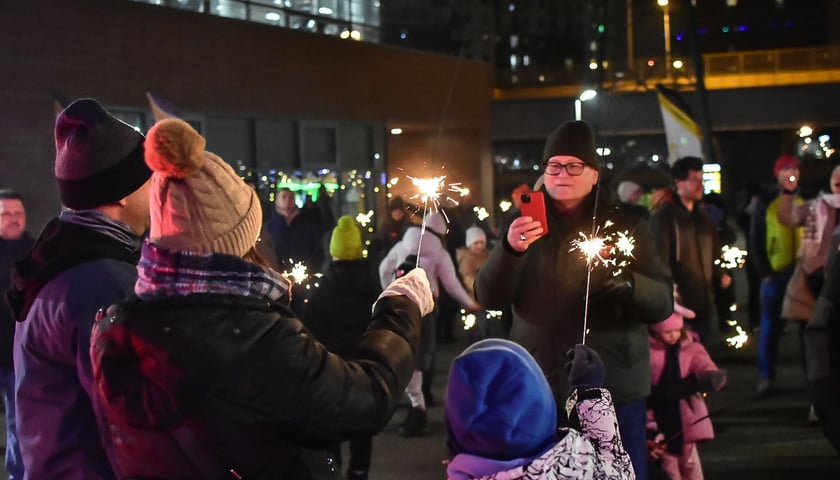 Światełko do Nieba na Lodowiskiem Orbita 25.01.