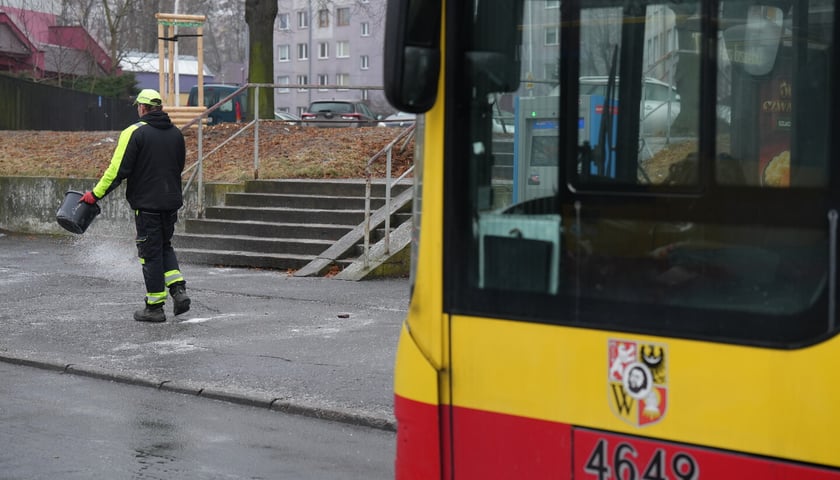 Trudne warunki! Utrudnienia dla pasażerów komunikacji i kierowców,  5 luty 2026 r.