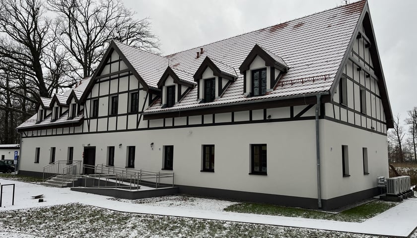 Budynek Stanicy Rowerowej w Żmigrodzie