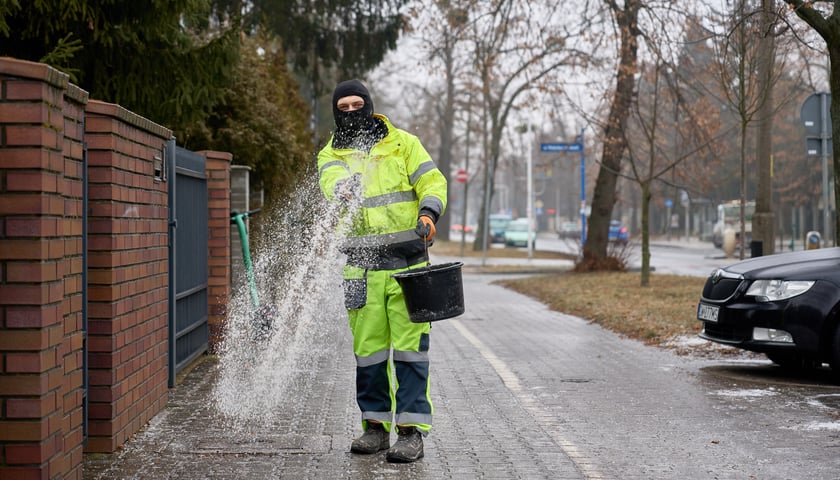 Powiększ obraz: <p>Jeśłi na drogach i chodnikach wystąpi gołoledź, Ekosystem uruchomi siłyna zabezpieczanie ulic i ciąg&oacute;w pieszych</p>