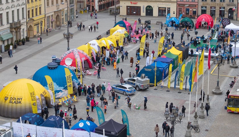 Ostatni dzień ferii w ramach "Dolnośląskiej Zimy" - 15 lutego w Rynku we Wrocławiu