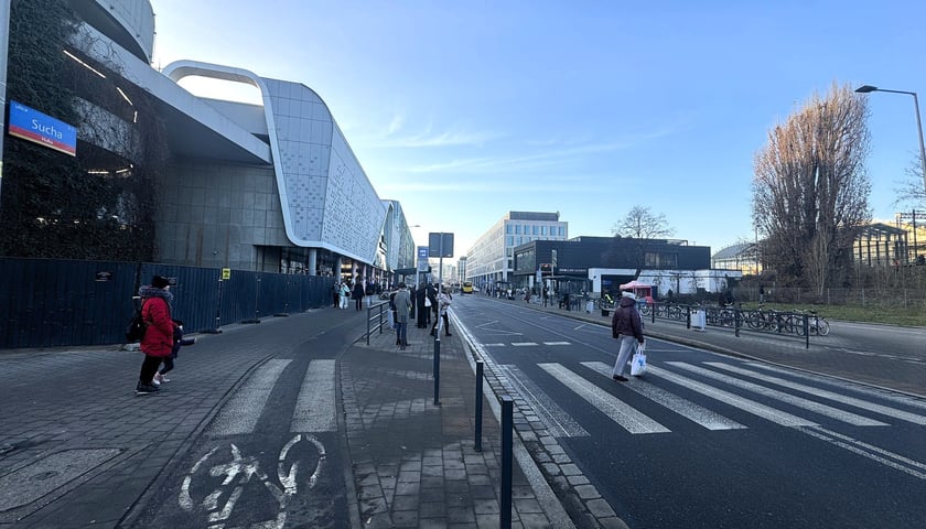 Powiększ obraz: Nowy węzeł przesiadkowy na Suchej