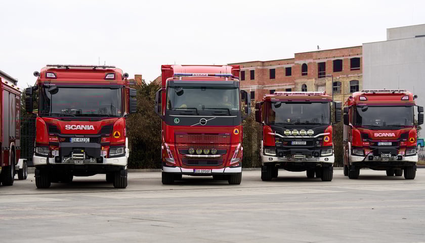 Sprzęt zakupiony przez jednostki Państwowej Straży Pożarnej na Dolnym Śląsku w ramach Programu Ochrony Ludności i Obrony Cywilnej