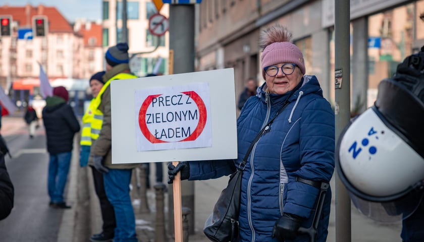 Powiększ obraz: Protest związkowc&oacute;w 20 lutego 2026
