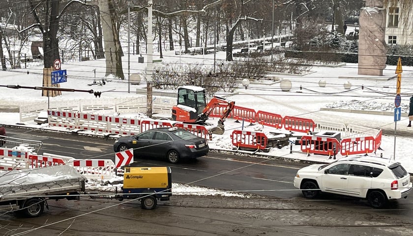 Przebudowa przejść dla pieszych w rejonie Bastionu Sakwowego