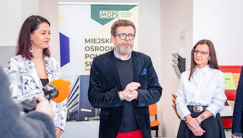 Powiększ obraz: Andrzej Mańkowski, dyrektor Miejskiego Ośrodka Pomocy Społecznej we Wrocławiu