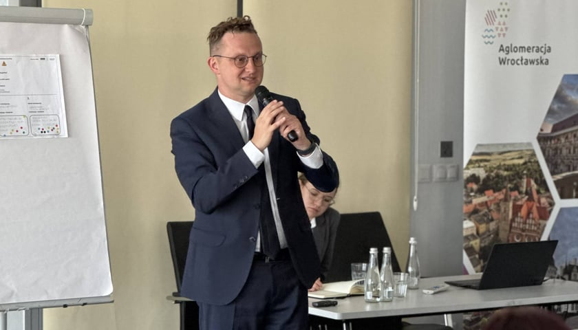 Warsztaty strategiczne Wrocławskiego Obszaru Metropolitalnego. Tomasz Wiśliński, Prezes Stowarzyszenia Aglomeracja Wrocławska