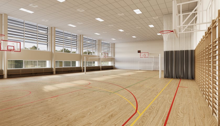 SP 90 po remoncie - wizualizacje