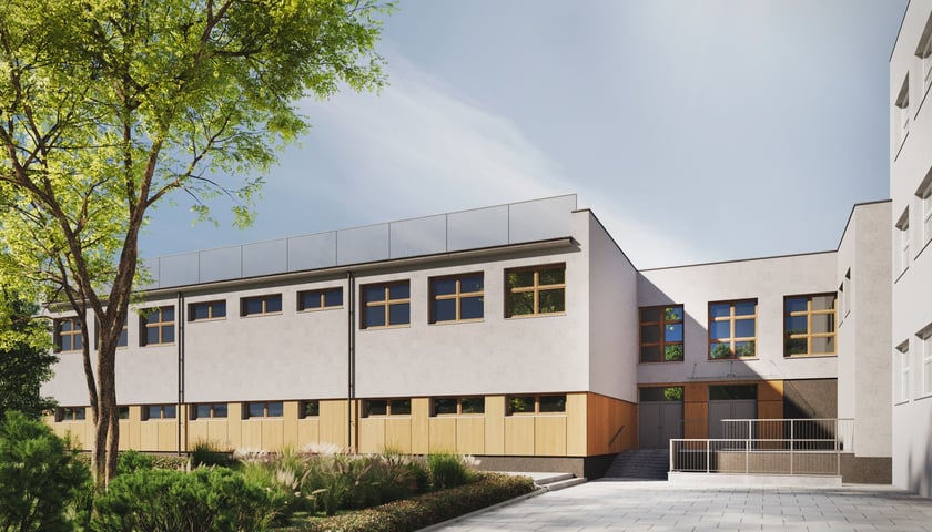 SP 90 po remoncie - wizualizacje