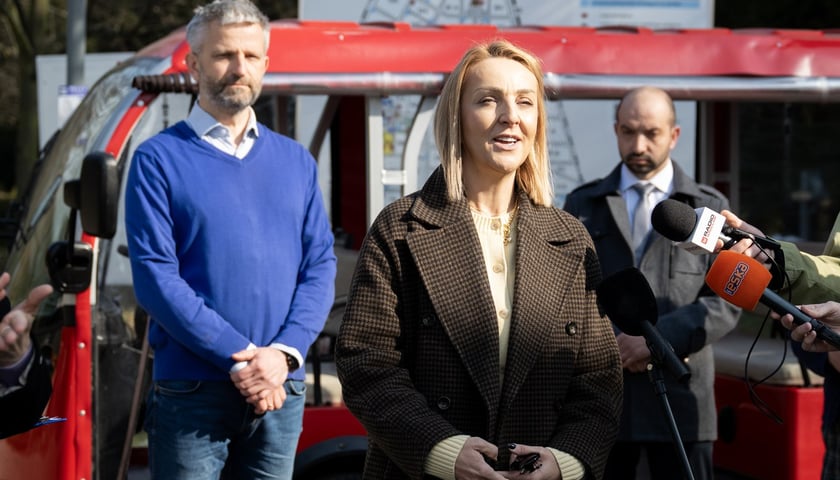 Powiększ obraz: Paulina Tyniec-Piszcz, wicedyrektorka Departamentu Infrastruktury i Transportu UMW