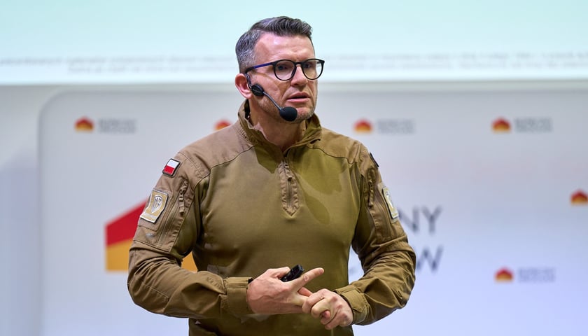 Powiększ obraz: mjr. rez. dr hab. inż. Jarosław Stelmach z Safety Project