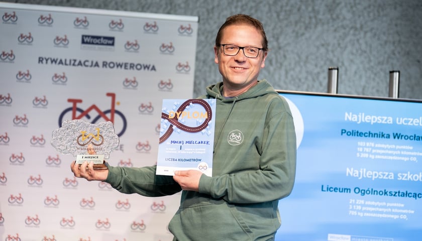 Powiększ obraz: <p>Wręczenie nagr&oacute;d w akcji &bdquo;W K&oacute;łko Kręcę&rdquo; w środę 8 kwietnia w Barbarze</p>