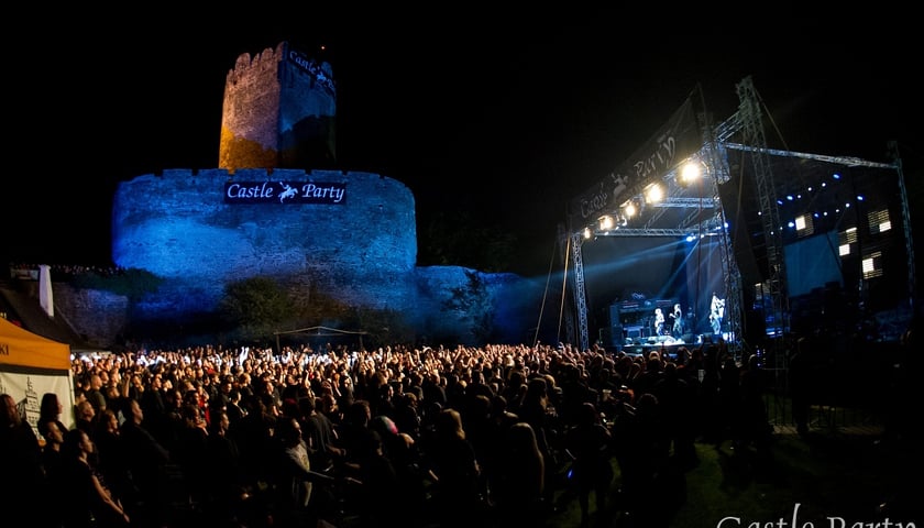 Powiększ obraz: <p>Castle Party na zamku w Bolkowie, zdjęcie archiwalne.</p>