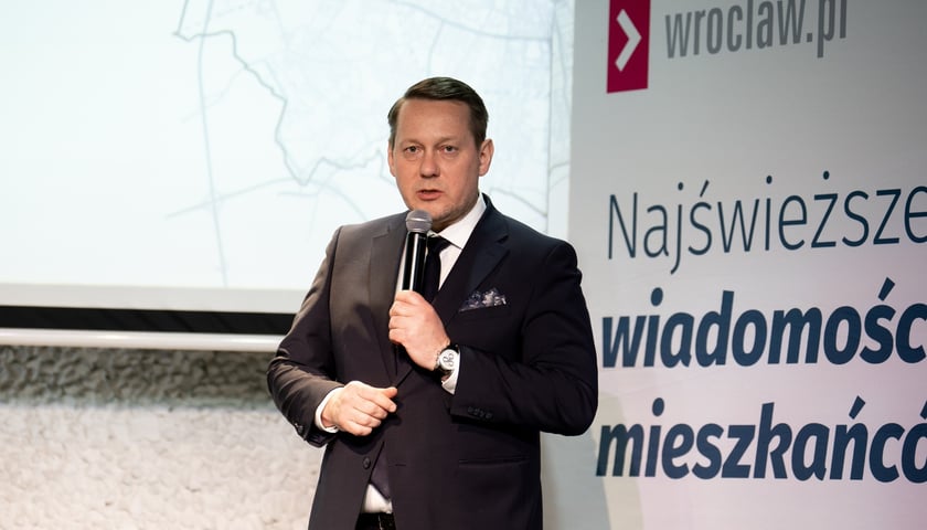 Powiększ obraz: Michał Młyńczak, wiceprezydent Wrocławia