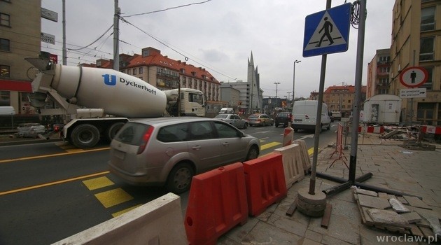 Świdnickie Underpass under renovation [PHOTOS]