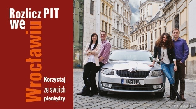 Fill in your PIT 2014 in Wroclaw and win car