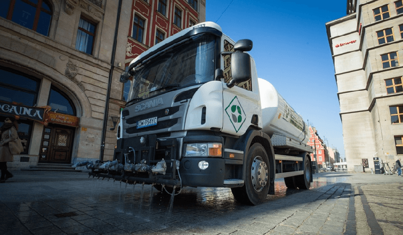 Wroclaw streets will be washed and swept more frequently