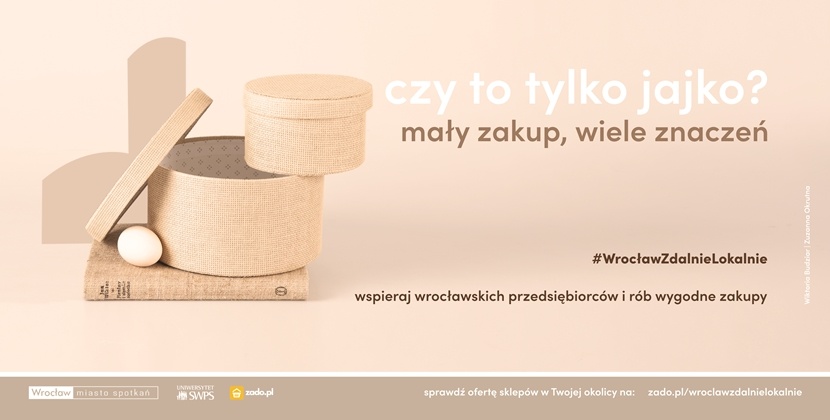 #WrocławZdalnieLokalnie – small purchase, many meanings