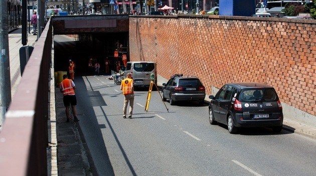 The renovation of the tunnel under Plac Dominikański starts. Traffic changes