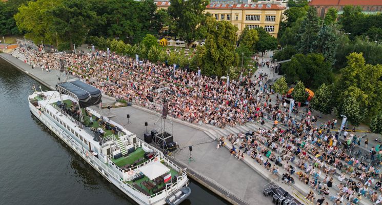 Na zdjęciu koncert na Bulwarze Dunikowskiego w 2025 roku