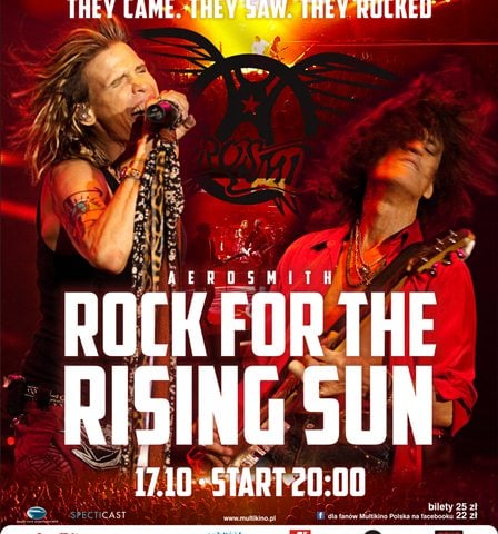 Aerosmith: „Rock For The Rising Sun” w Multikinie