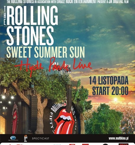 Koncert kultowej grupy The Rolling Stones w Multikinie