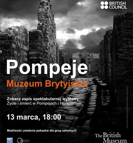 Pompeje z Muzeum Brytyjskiego na wielkim ekranie