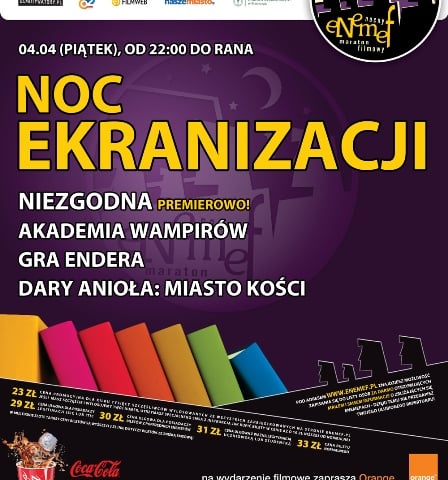 ENEMEF: Noc Ekranizacji w Multikinie