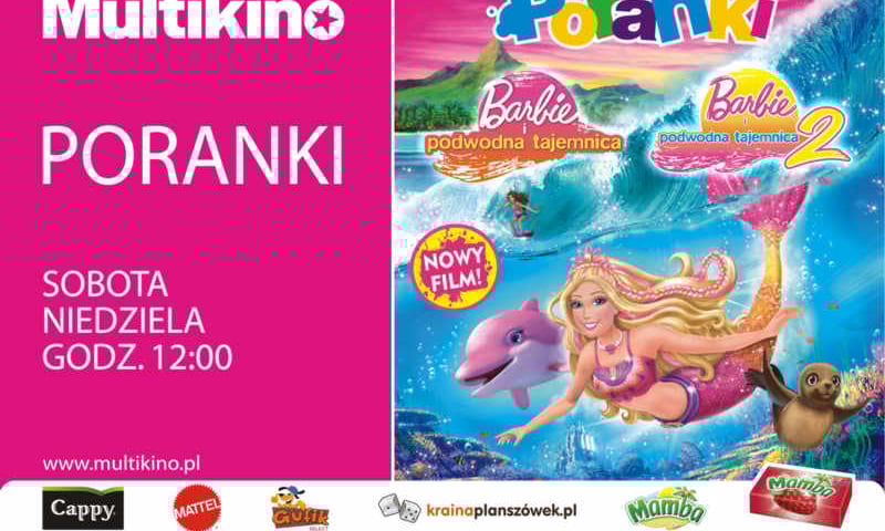 Lipcowe Poranki z Barbie, królową morskich fal