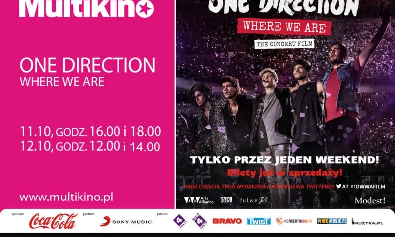 “Where We Are Tour” w Multikinie