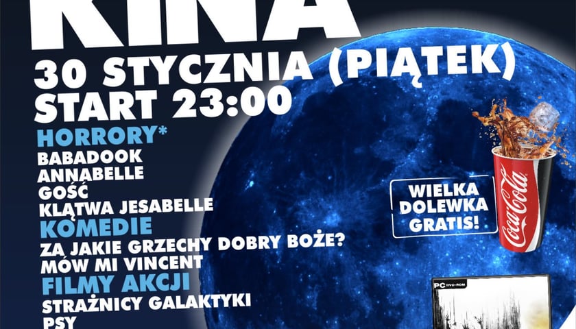 Nocy Kina w Multikinie Pasaż Grunwaldzki