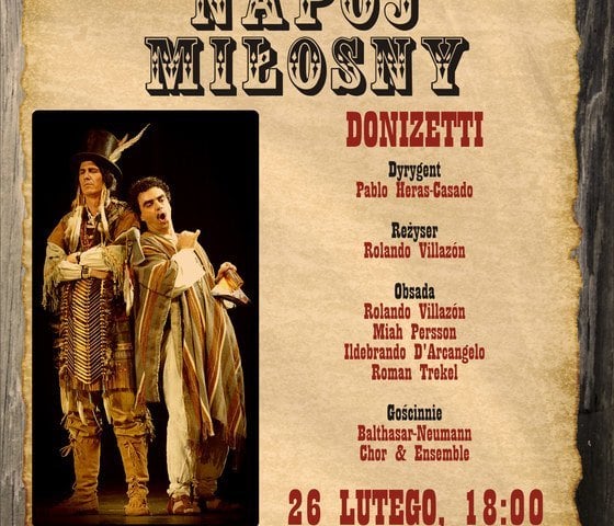 Napój miłosny. Retransmisja z Baden-Baden