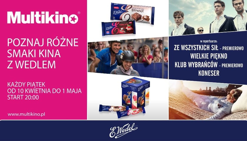 Smaki Kina z Wedlem w Multikinie