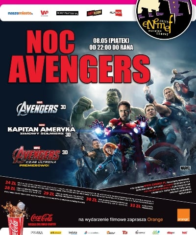 ENEMEF: Noc Avengers w Multikinie