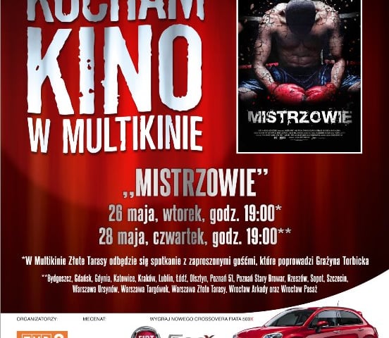 „Mistrzowie” w ramach Kocham Kino w Multikinie