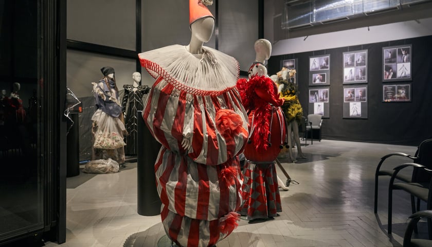 Nagrodzone kostiumy Marty Bartosik do spektaklu „Bleee...” Teatru Wielkiego w Poznaniu