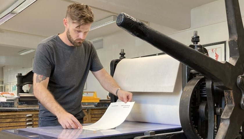 Kadry z pracowni Grafikwerkstatt