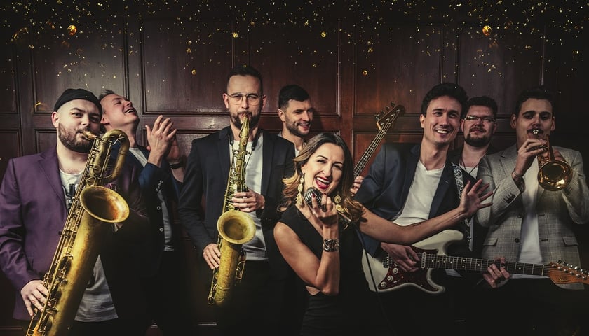 Na zdjęciu Vertigo Band – muzycy i wokalistka – zagrają w sobotę 16 marca w Vertigo