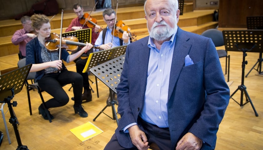 Krzysztof Penderecki po raz pierwszy w historii poprowadzi Wrocławską Orkiestrę Kameralną Leopoldinum